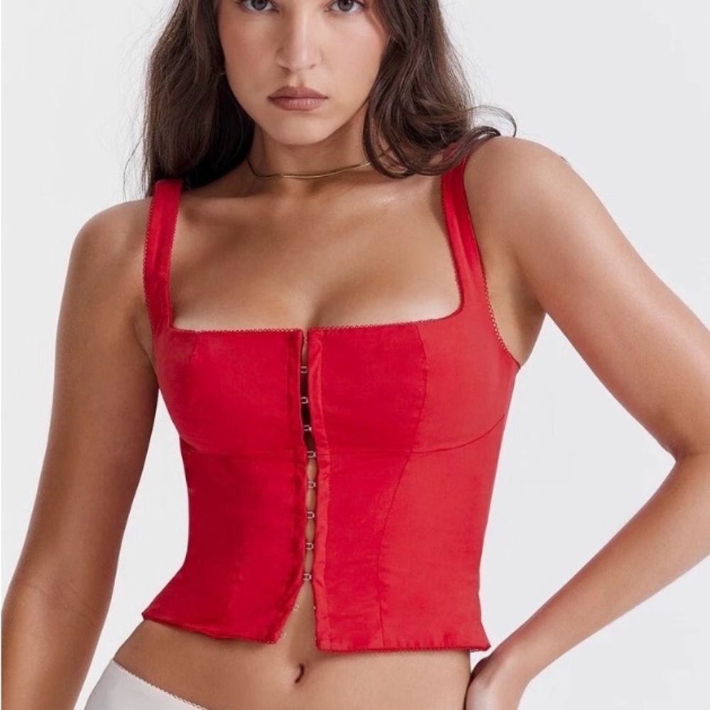 House of CB Scarlet Corset Top pia